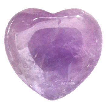 Amethyst Edelstein Herz, Handschmeichler Edelstein-Heilstein Taschenstein, Sehr schönes Geschenk für Ihre Freunde und Liebsten