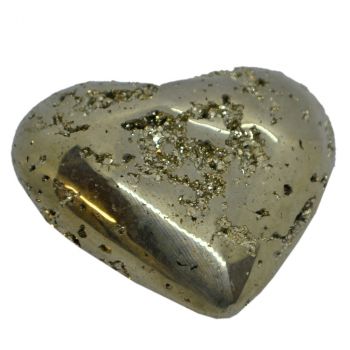 Pyrit Herz,  Edelstein Mineral Nr. 6