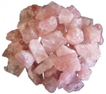Rosenquarz Rohsteine 1 Kg, rosa Quarz Edelsteine, Dekosteine, Natursteine zur Wasserbelebung, Dekoration für Haus, Garten und Zimmerbrunnen