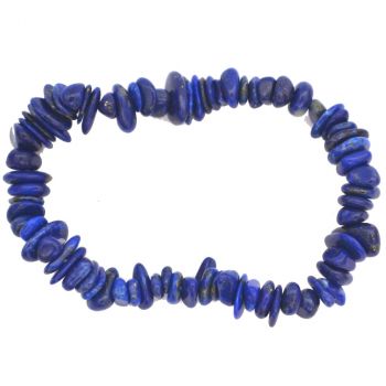 Echtes Lapislazuli Edelstein Stretch-Armband | Schmuck für Herren und Damen kaufen | Lapislazuli blaues Stein Armband kaufen