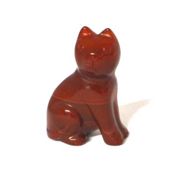 Karneol Katze, Katze Karneol Stein 5 cm, Edelstein Katze, Stein Tier Katze kaufen