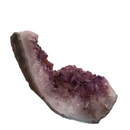 Amethyst Drusenstück, Echter polierter Amethyst Kristall, Amethyst Rohstein | Heilstein und Dekoration, N220