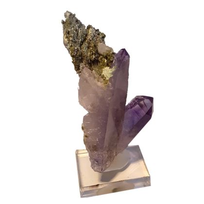 Amethyst Kristall Spitzen Natur belassen, Amethyst Veracruz Mexiko, N24