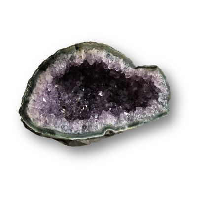 Amethyst Edelstein Geode, urige offene Druse, schöne kristall- Amethystspitzen, Edelstein N335