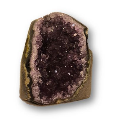 Amethyst Standobjekt, Edelstein Druse stehend, Dekoration, N307