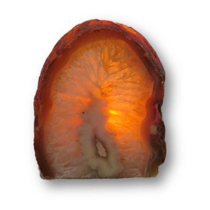 Achat-Edelstein-Teelichthalter, Kerzenhalter zur Dekoration, als Geschenk, für Sammler, N113