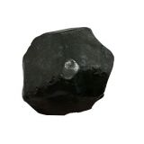 Spinell schwarz Edelstein Handschmeichler, schöne Trommelstein Natur belassen, echt Nr.11