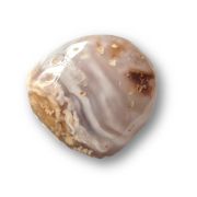 Wasserachat, Geode poliert, Achat mit Urwasser, N59