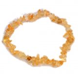 Citrin Edelstein Splitter-Armband für Damen und Herren | Schmuck-Armband und Citrin Heilstein