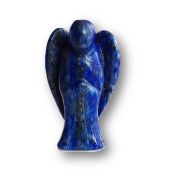 Lapislazuli Engel, Edelstein Engel Figur für Sammler, als Geschenk oder Glücksbringer, ca. 5 cm
