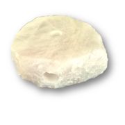 Edelstein Kristall Scheibe für Brunnen gebohrt, Bergkristall Zimmerbrunnen einzelner Stein, Scheibe