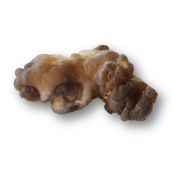 Panda Achat Rohstein Natur belassener Handschmeichler, Trüffel Chalzedon, Womb-Stone, N85