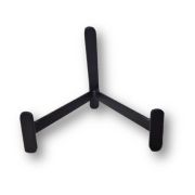 Steinscheiben Halter groß, Metall-stabil, Handarbeit, Ständer für größere Achatscheiben zum dekorativem aufstellen