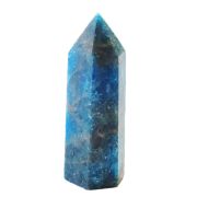 Apatit Edelstein Standspitze, Kristall-Turm, Deko-Obelisk, Meditation, Chakra Stein, Energiestein, N67