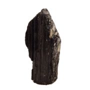 Schwarzer Turmalin Rohstein (Schörl) aus Brasilien – Naturbelassenes Standobjekt, N530