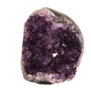Amethyst Drusenstück, Edelstein-Rohstein echt aus Uruguay, N224