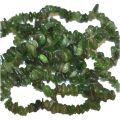 Jade Stein Armband grün, echtes Edelstein Splitterarmband für Damen und Herren, Jadeit Stretch Armschmuck, Glücksstein, Kraftarmband
