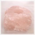 Rosenquarz Stein Teelichthalter, Naturstein Brocken, Edelstein Teelicht hell-rosa Quarz, Kerzen-Halter, hübsches Stimmungslicht