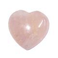 Herz-Set Rosenquarz | 3 Edelstein Herz Handschmeichler | rosa Quarz Herzen als Glücksbringer oder Geschenk, zur Dekoration