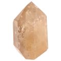 Citrin Spitze Standspitze groß, Edelstein Kristall Energiespitze, Standobjekt Naturcitrin echt, N643