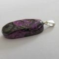 Sugilith Edelstein Anhänger, Echte Sugilith Stein mit Silber-Öse N90