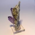 Amethyst Kristall Spitzen Natur belassen, Amethyst Veracruz Mexiko, N24