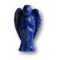 Lapislazuli Engel, Edelstein Engel Figur für Sammler, als Geschenk oder Glücksbringer, ca. 5 cm