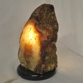 Achat-Lampe Edelsteinlampe, Naturstein-Lampe für Wohn-und Schlafräume und für Ihren Bürotisch,N212