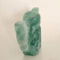 Engel-Figur aus grünem Fluorit, Ihr Schutzengel, persönlicher Glücksbringer, Einzelstück, Dekoration