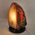 Achat-Lampe Edelsteinlampe, Naturstein-Lampe für Wohn-und Schlafräume und für Ihren Bürotisch,N208