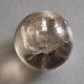 Rauchquarz Kugel klein, Edelstein Kristall Handschmeichler, ca. 23 mm Ø