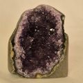 Amethyst Standobjekt, Edelstein Druse stehend, Dekoration, N307