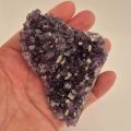 Amethyst kleines Drusenstück, echter Edelstein N140