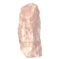Rosenquarz Rohstein – Naturbelassener Deko Edelstein mit Standfläche, Höhe ca. 29 cm – Stein der Liebe & Harmonie