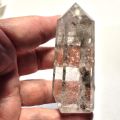Gartenquarz Spitze, Garden Quartz Tower, Bergkristall mit Landschafts-Einschlüssen, Chloritquarz, Phantomquarz, N92