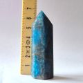 Apatit Edelstein Standspitze, Kristall-Turm, Deko-Obelisk, Meditation, Chakra Stein, Energiestein, N67