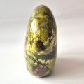 Grüner Opal edel poliertes Standobjekt, Edelstein Deko & Sammlerstück aus Madagaskar, N 352