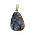 Boulder Opal Kettenanhänger mit Silber Öse – Naturbelassener Opal Schmuckanhänger, N544