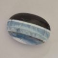 Blauer Opal Trommelstein Madagaskar, himmelblauer Edelstein, Handschmeichler poliert, Geschenk für Edelsteinliebhaber, N22