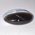 Blauer Opal Trommelstein Madagaskar, himmelblauer Edelstein, Handschmeichler poliert, Geschenk für Edelsteinliebhaber, N22
