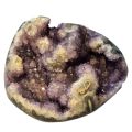 Amethyst-Schale mit violetten Kristallhöhlen – außergewöhnliche Geode, ein Naturunikat, Edelstein-Dekoration und Sammlerstück