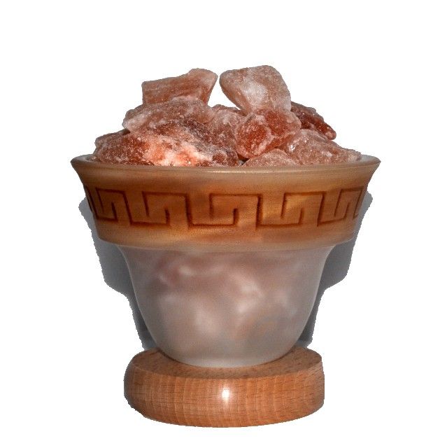 Salzlampe | Salzsteine beleuchtet und sehr dekorativ