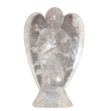 Bergkristall Engel Figur, Edelsteinengel , dein persönlicher Schutzengel oder Glücksbringer, ca.5 cm