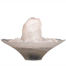 Bergkristall Naturstein Brunnen