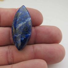 Lapislazuli Anhänger, Edelstein Ketten Anhänger kaufen, Lapis Anhänger Navette, Lapis Lazuli Schmuck