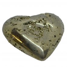 Pyrit Herz, Edelstein Mineral Nr. 6