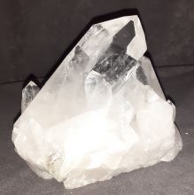 Bergkristall-Gruppe Natur aus Brasilien | Kristall Quarz Stein Stufe unbehandelt | sehr schöne Kristall Gruppe | Energiestein-Dekoration-Sammlerstück Nr. 155
