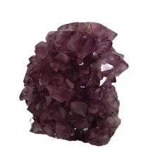 Amethyst groß| schönes uriges Standobjekt aus Brasilien | Druse mit fantastischen Spitzen zur Dekoration, für Sammler | N408