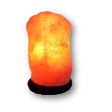 Rosenquarz Lampe,  schöne Rosa Kristall Quarz Lampe auf Onyx Sockel, Edelsteinlampe echt, unbehandelter Naturstein, N292