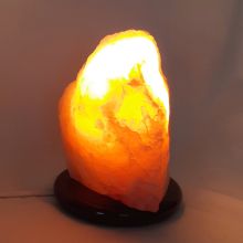 Rosenquarz Lampe,  schöne Rosa Kristall Quarz Lampe auf Onyx Sockel, Edelsteinlampe echt, unbehandelter Naturstein, N292